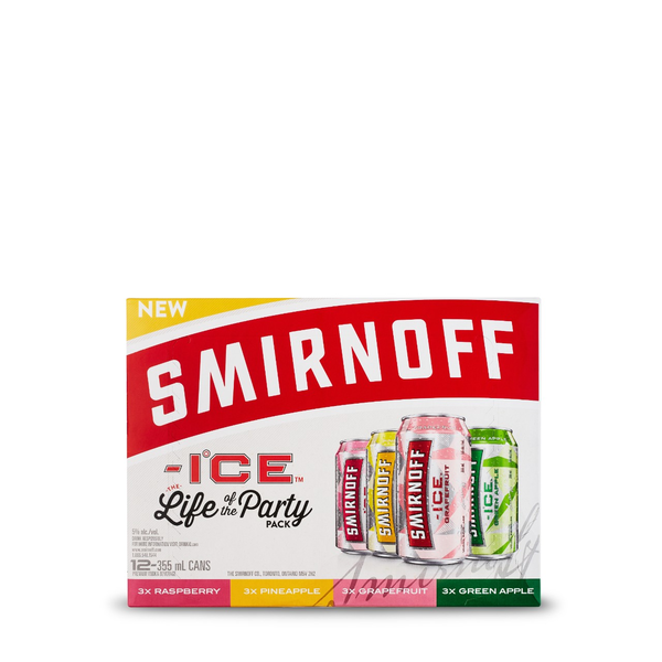 Smirnoff Ice Flavours Party Pack 12 x 355 mL