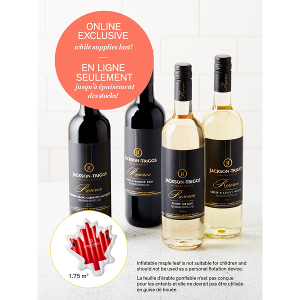 Jackson-Triggs Wines + Canada Flag Pool Float Offer