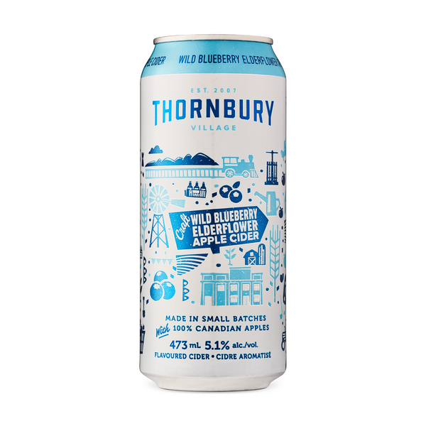 Thornbury Craft Wild Blueberry Elderflower Cider