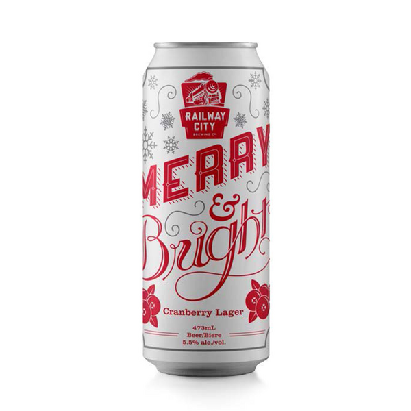 Railway City Merry & Bright Cranberry Lager