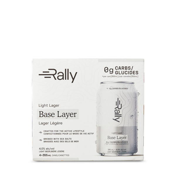 Rally Beer Company Base Layer Lager