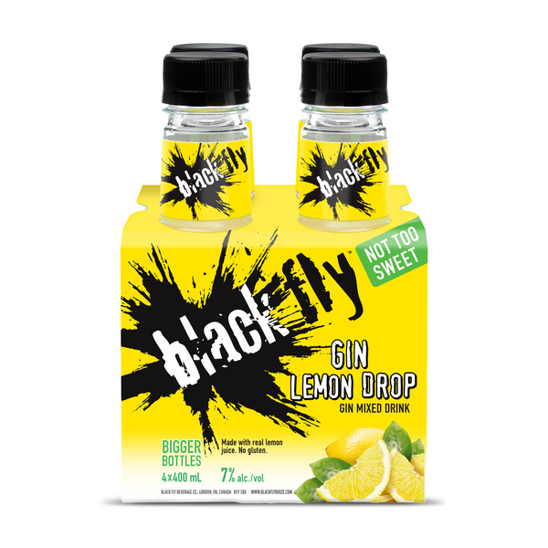 Black Fly Gin Lemon Drop