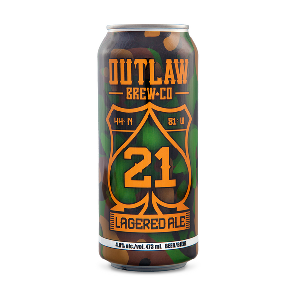 Outlaw Brew Co 21 Lagered Ale
