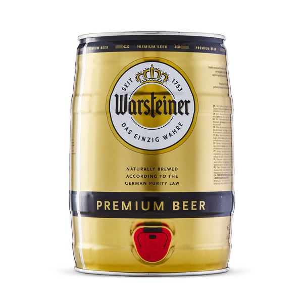 Warsteiner Premium Pilsner Mini Keg