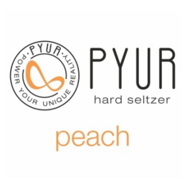 Pyur Peach Hard Seltzer