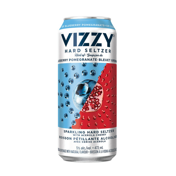 Vizzy Hard Seltzer Blueberry Pomegranate