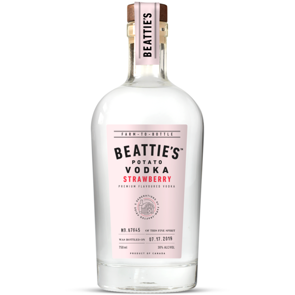 Beattie\'s Strawberry Vodka
