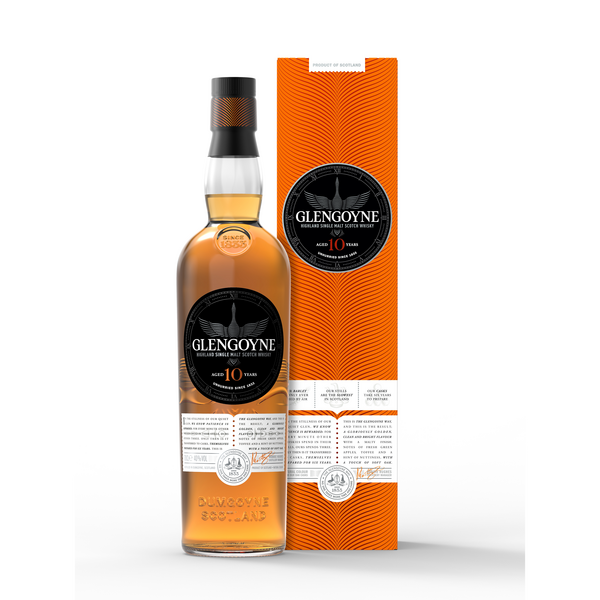Glengoyne 10 Year Old Single Highland Malt Scotch Whisky