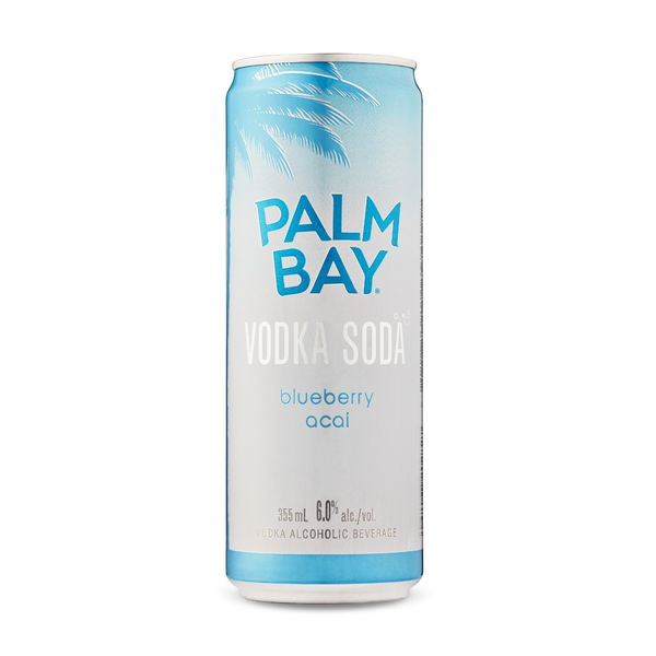Palm Bay Vodka Soda Blueberry Acai