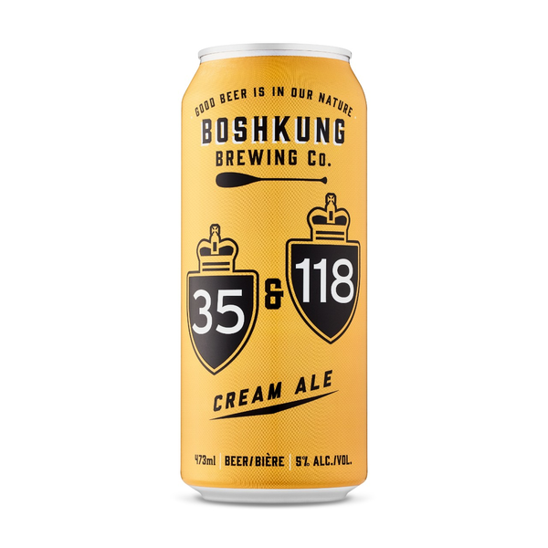 Boshkung Brewing Co 35 & 118 Cream Ale