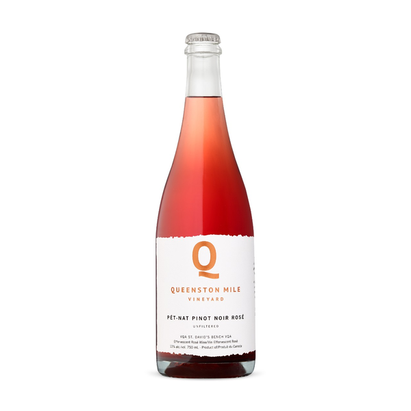Queenston Mile Vineyard Pinot Noir Rosé Pét-Nat Sparkling 2018