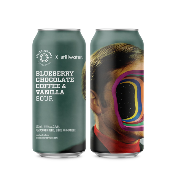 Collective Arts Blueberry Chocolate & Coffee Sour