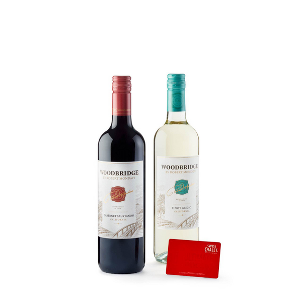 Woodbridge Wines + FREE $25 restaurant gift card