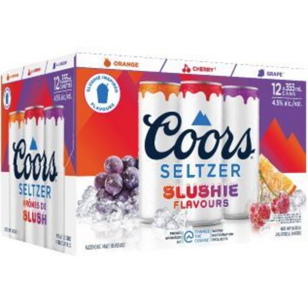 Coors Seltzer Slushie Flavor Pack