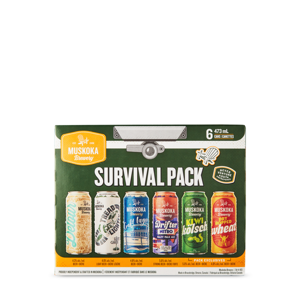 Muskoka Brewery Survival Pack 2024